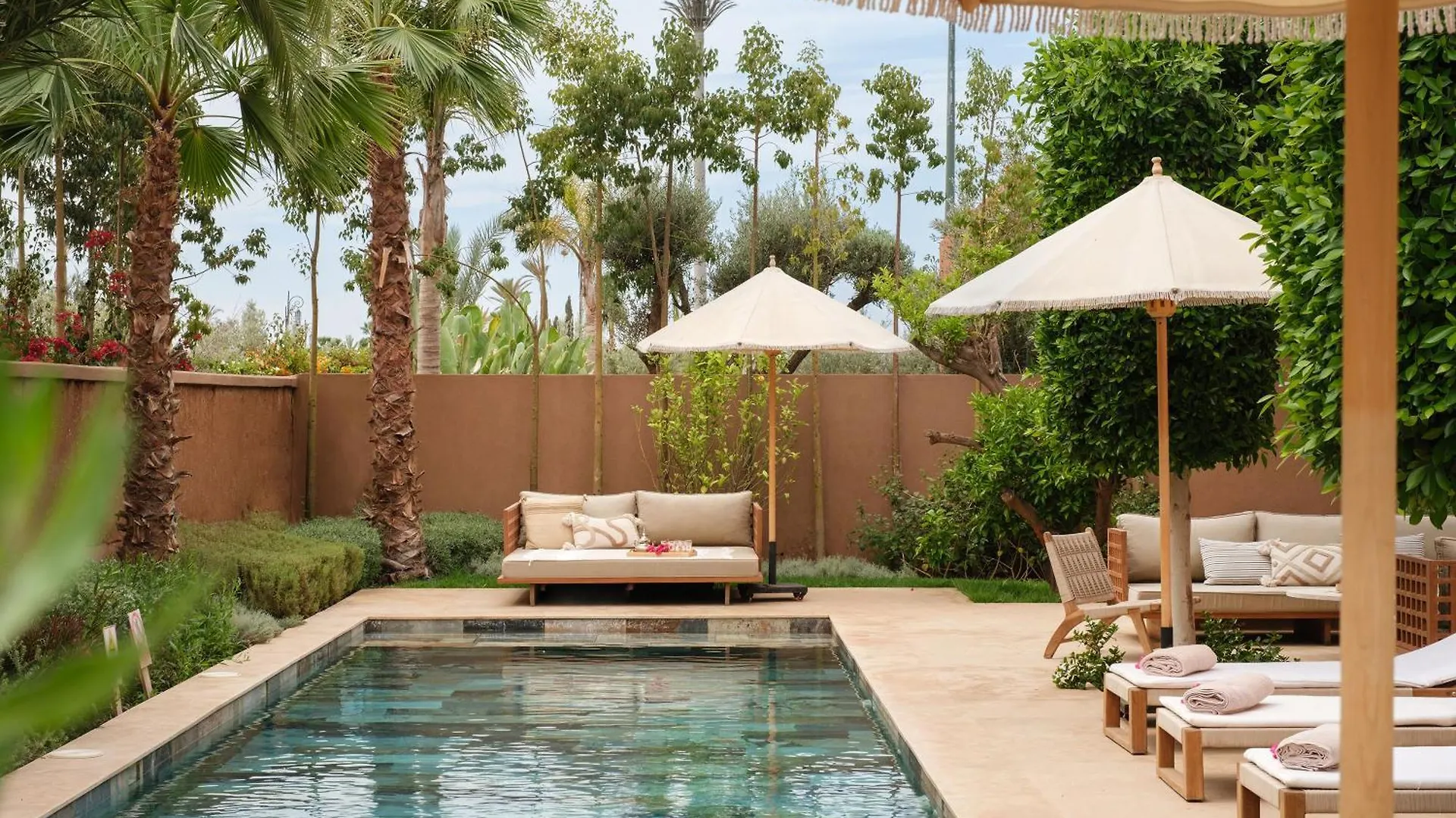 Villa Ty Habibi - Super 5 Bedroom With Private Heated Pool By The Golf Amelkis Marrakesz